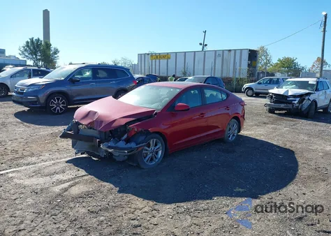 2017 Hyundai Elantra Value Edition from USA, damaged, VIN KMHD84LF8HU275164